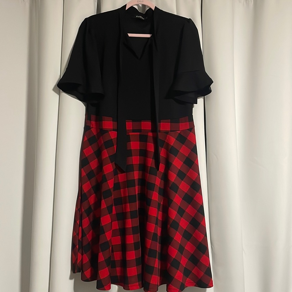 Buffalo check dress